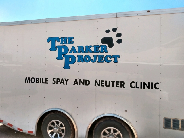 The Parker Project mobile spay neuter clinic