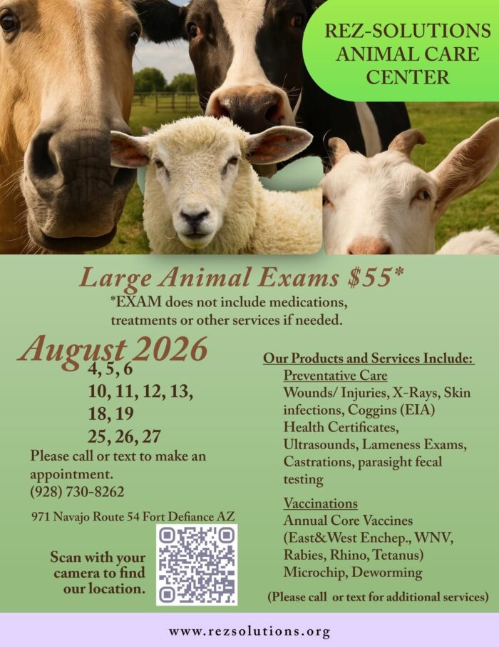 Rez-Solutions Large Animal Services in August